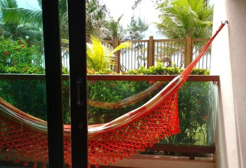 침실 1개 바다 전망 아파트, Na Praia   Araça 104   Térreo Frente Mar