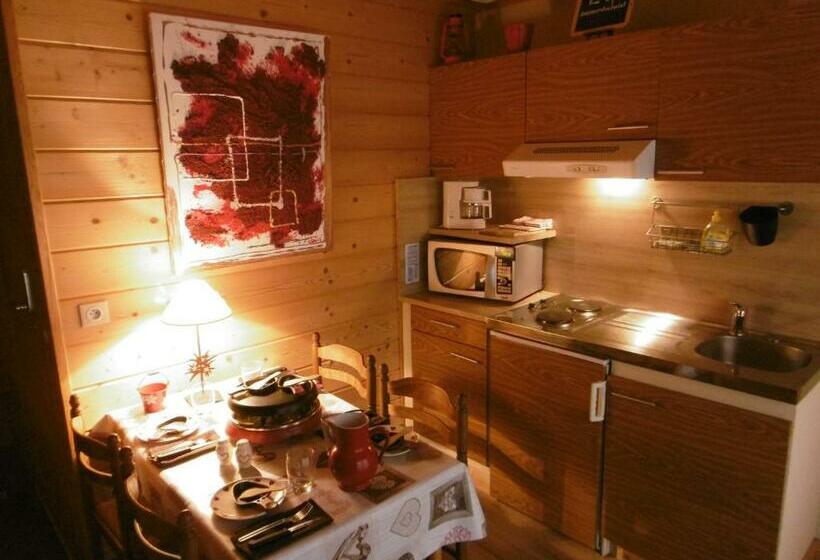 家庭工作室, Gite Au Coeur Du Chalet En Belledonne Vers Prapoutel Les 7 Laux