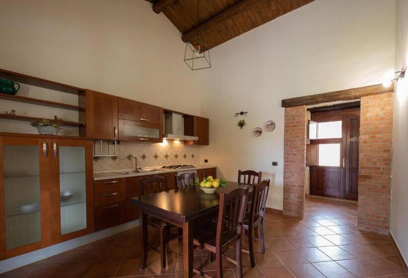 2침실 아파트 풀장 전망, Agriturismo Masseria Sant Elia