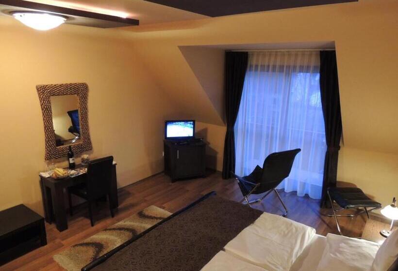 اتاق لوکس با بالکن, Bajor Panzió Bük Bükfürdő, Adults Friendly 12 Plus