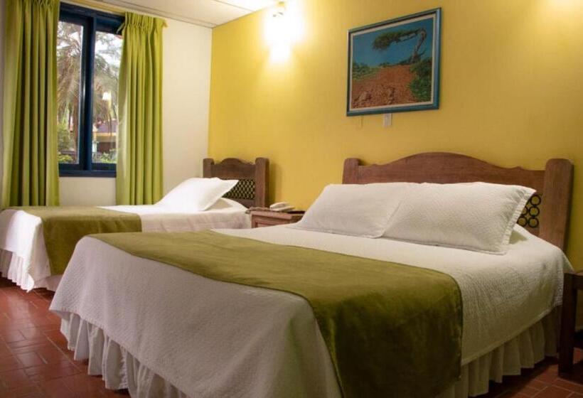 Трехместный Номер Базовый, Ecohotel La Casona Pereira