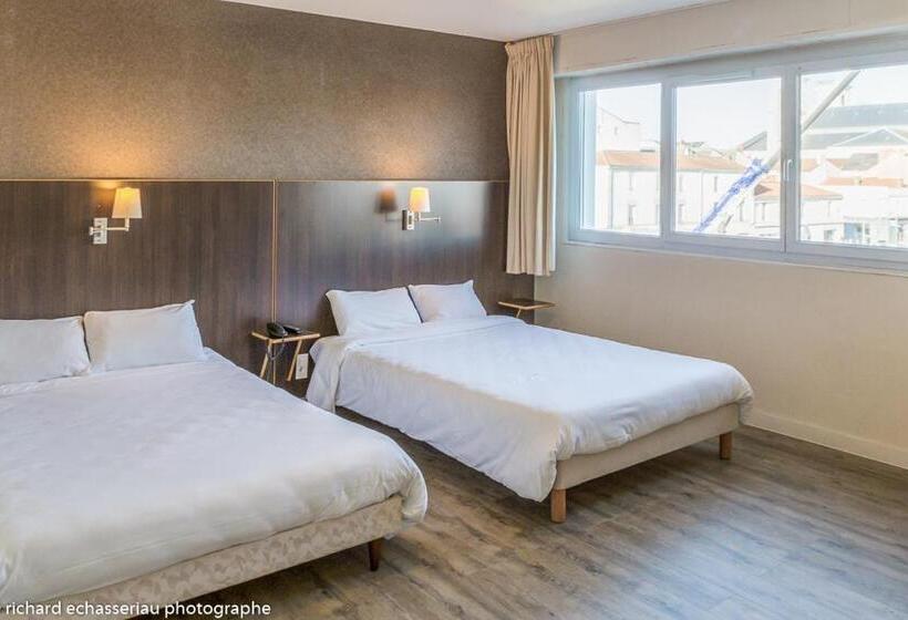 غرفة كلاسيكية رباعية, Hôtel De La Vendée