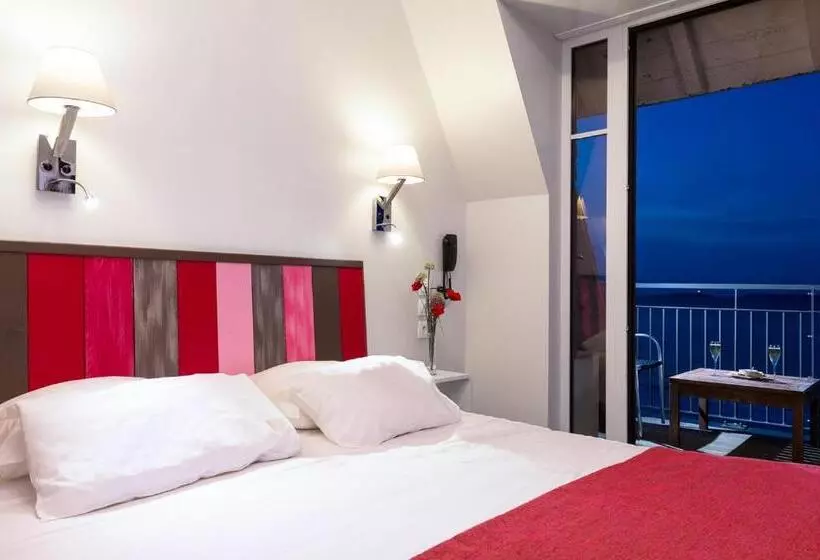 オーシャンビュースタンダードルーム, Logis Hôtel Ker Mor