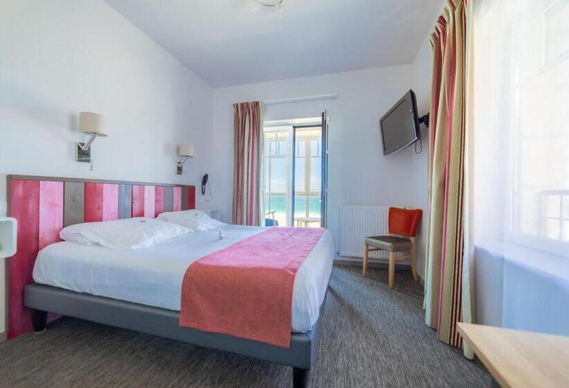 Номер Superior Вид на Море, Logis Hôtel Ker Mor