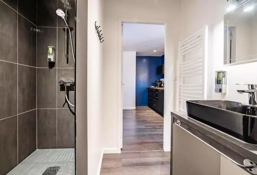 サイドシービュー１ベッドルームアパートメント, Logis Hôtel Ker Mor