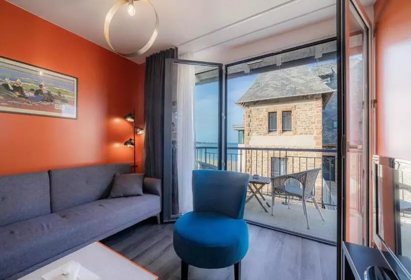 サイドシービュー１ベッドルームアパートメント, Logis Hôtel Ker Mor