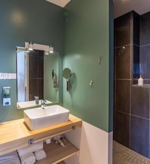 침실1개 아파트 발코니 바다 전망, Logis Hôtel Ker Mor