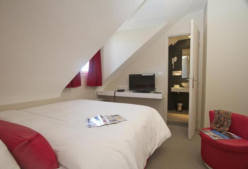 חדר משפחתי נוף לים, Hôtel Port Haliguen