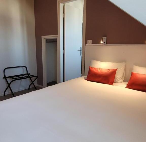 חדר משפחתי נוף לים, Hôtel Port Haliguen