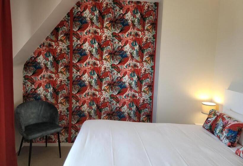 חדר קומפורט עם נוף לים, Hôtel Port Haliguen