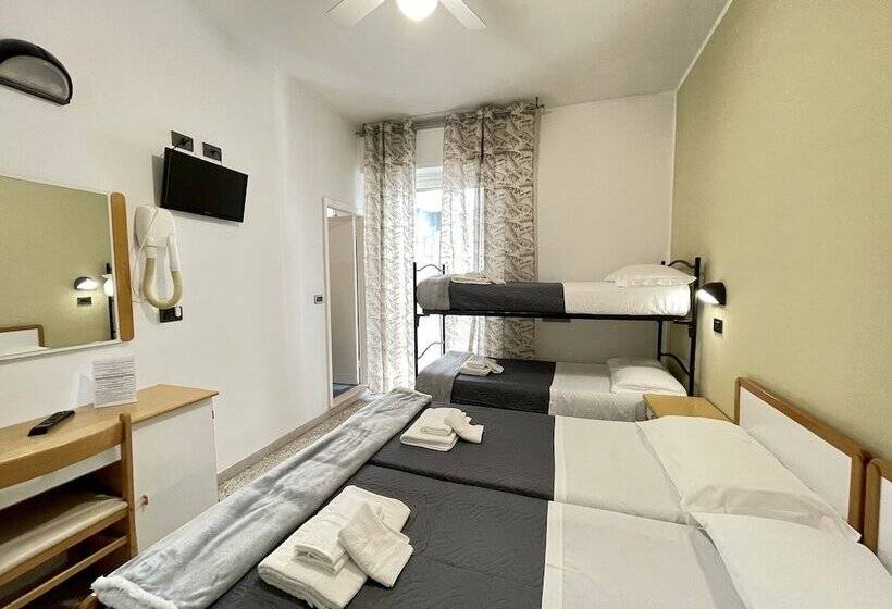 이코노이 4인룸, Quisisana Riccione