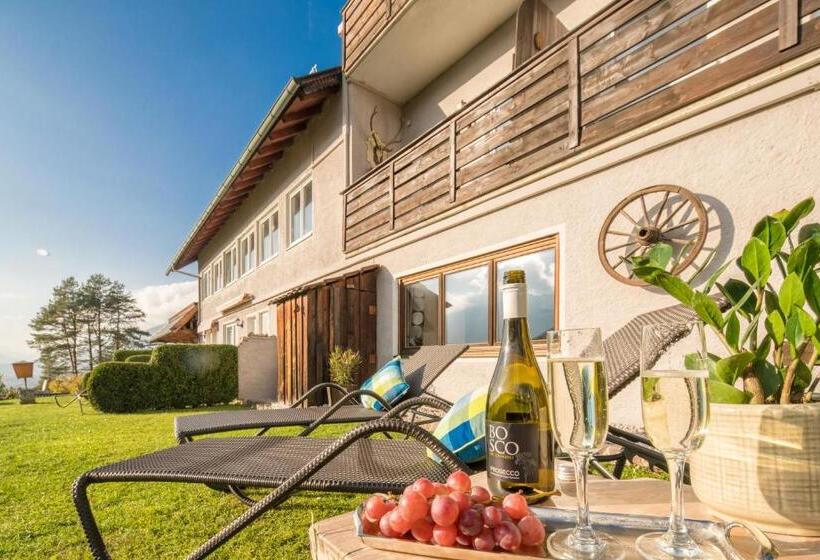سوئیت جونیور با چشم‌انداز کوهستان, Zur Schönen Aussicht Hotel Garni