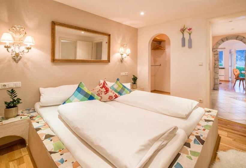 Huoneisto 1 Makuuhuone Pohjakerros, Zur Schönen Aussicht Hotel Garni