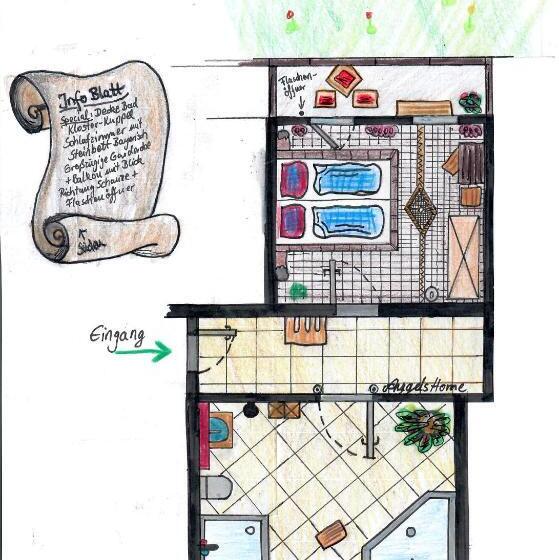 Deluxe-huone Parveke, Zur Schönen Aussicht Hotel Garni