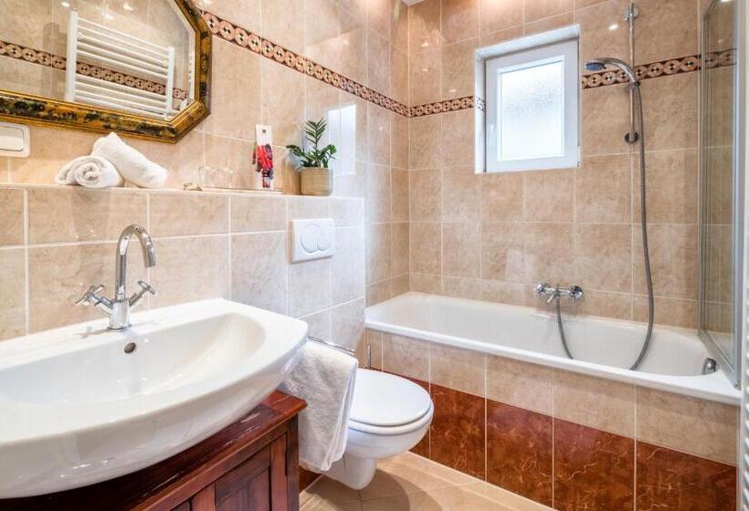 آپارتمان 1 خوابه با بالکن, Zur Schönen Aussicht Hotel Garni