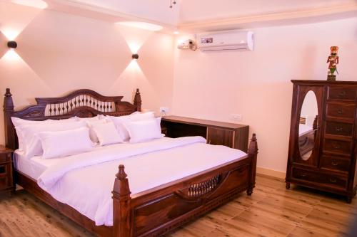 オーシャンビューデラックスルームバルコニー付き, Agonda Beach Villa