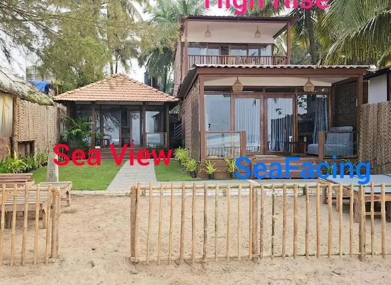 Chambre Deluxe Vue Mer avec Balcon, Agonda Beach Villa