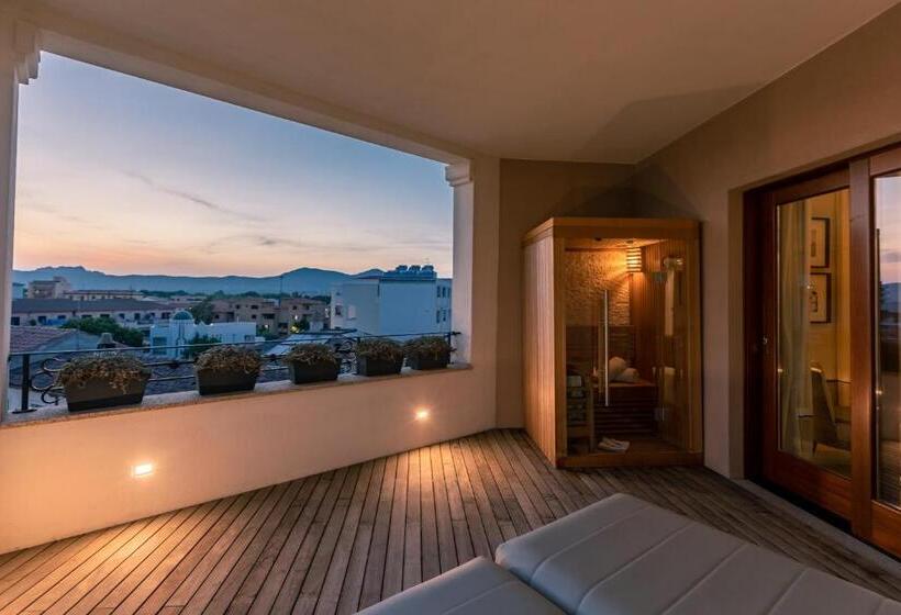 جناح مزود بجاكوزى, La Locanda Del Conte Mameli