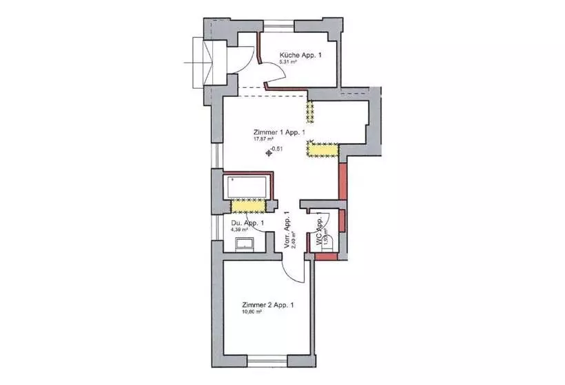景色の見える一ベッドルームアパートメント, Landgasthof Bauerngirgl