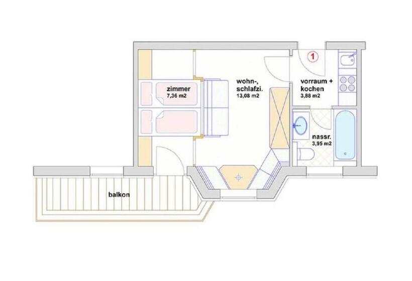 سوییت جونیور, Apparthotel Landhaus Veronika