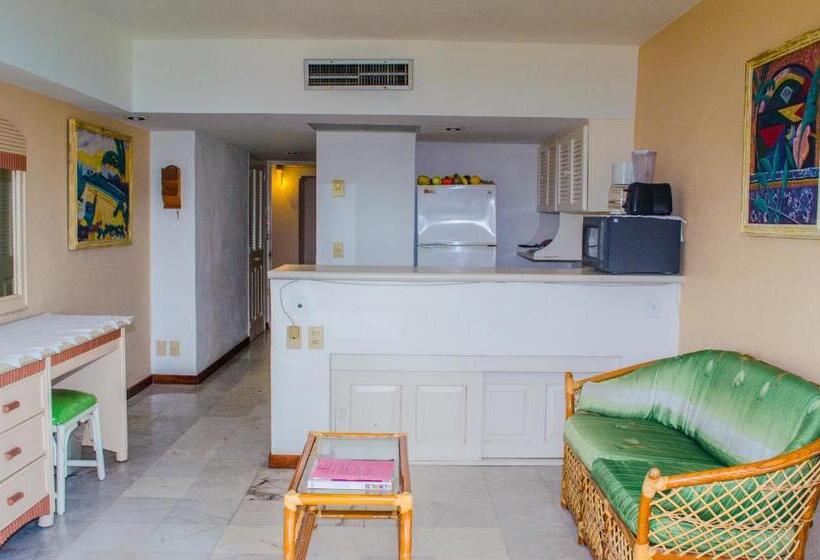 شقة غرفة واحدة, Enna Inn Ixtapa Departamento 01 Recamara Vista Mar