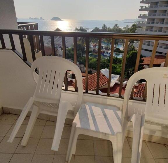 شقة غرفة واحدة, Enna Inn Ixtapa Departamento 01 Recamara Vista Mar