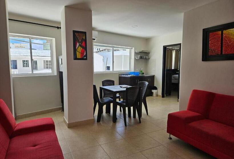 침실 2개 아파트, Caribbean Island Hotel Piso 2