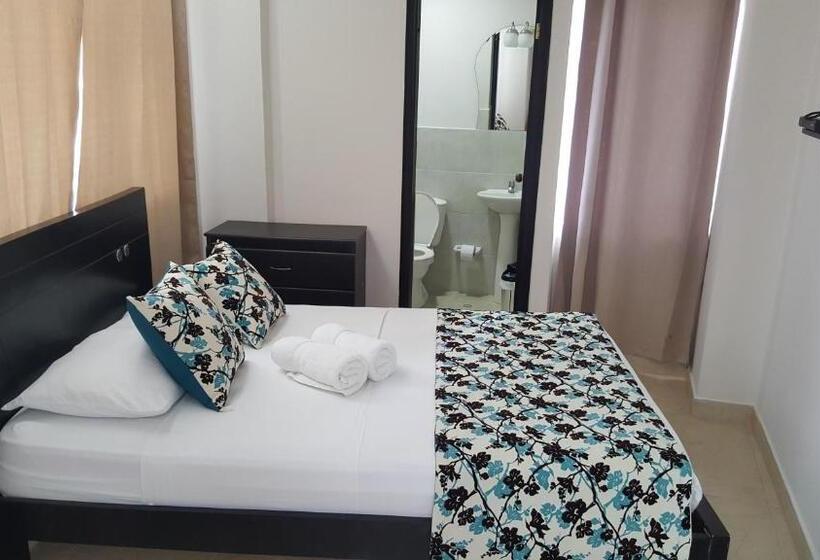 침실 2개 아파트, Caribbean Island Hotel Piso 2