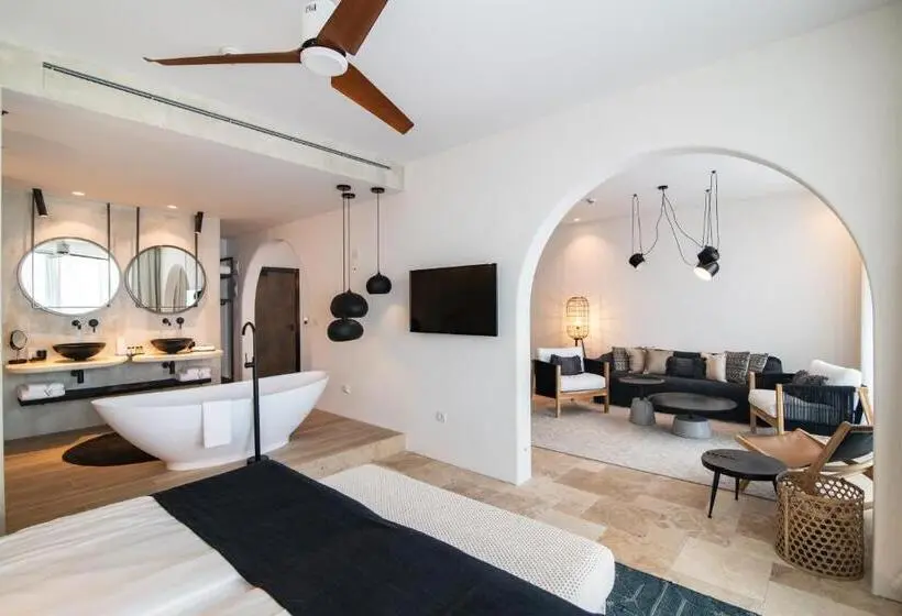オーシャンビューのスーペリアー１ベッドルームアパートメント, Villa Chinka By Astor Garden Hotel   Adults Only