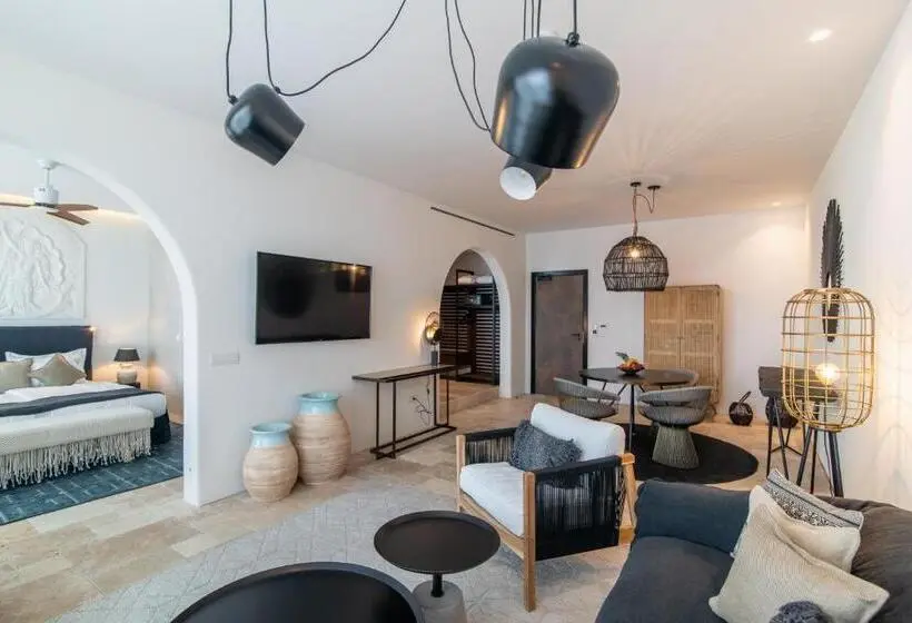 オーシャンビューのスーペリアー１ベッドルームアパートメント, Villa Chinka By Astor Garden Hotel   Adults Only