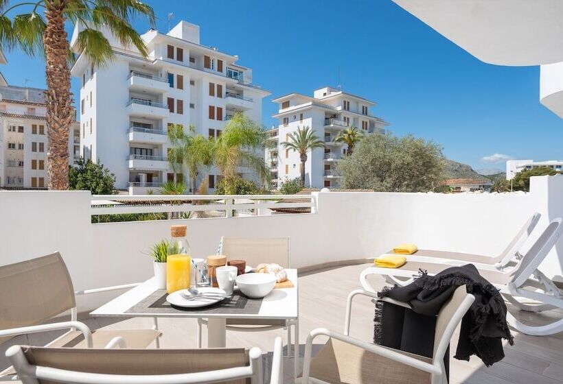 شقة سوبيريور غرفة نوم واحدة مطلة على حمام السباحة, Olive Beach Apartamentos