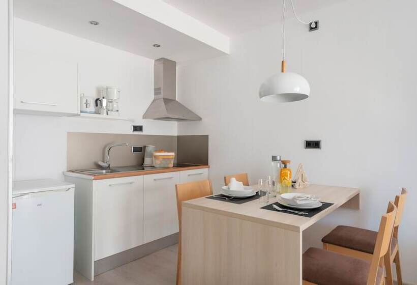 شقة غرفة واحدة مطلة على الحديقة, Olive Beach Apartamentos