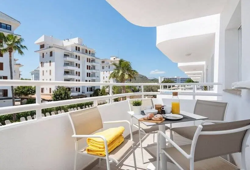 庭の見える１ベッドルームアパートメント, Olive Beach Apartamentos