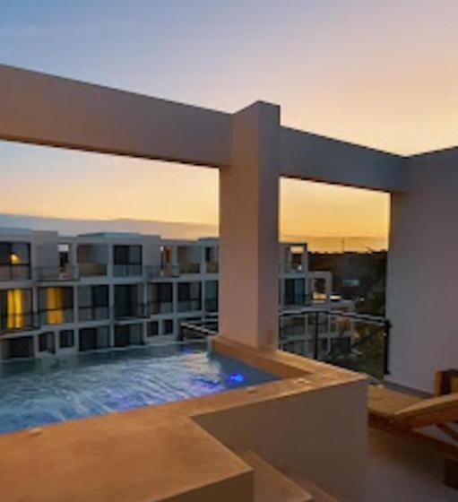 １ベッドルームペントハウスアパート, The Waves Tulum By Bnb Experience