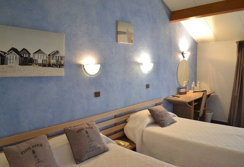 Номер Стандарт Трехместный, Logis Hotel Noemys Gradignan