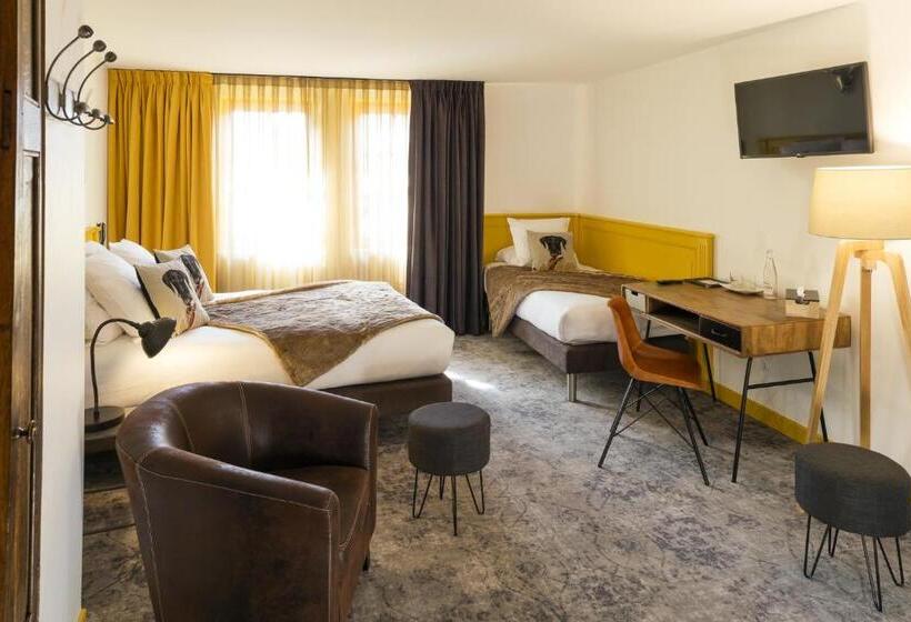 חדר סופריור לשלושה, Contact Hôtels Le Savigny & Spa