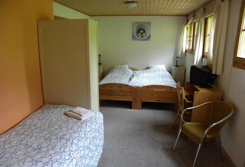 חדר סטנדרט לשלושה, Restaurant Walliser Sonne