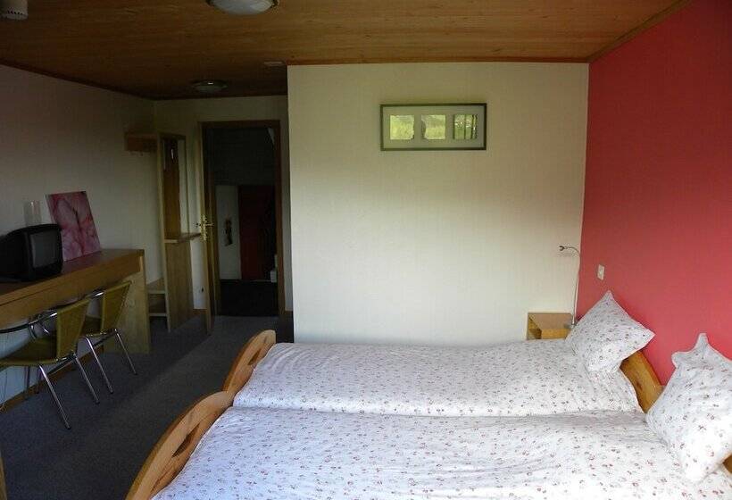 חדר סטנדרט עם מרפסת, Restaurant Walliser Sonne