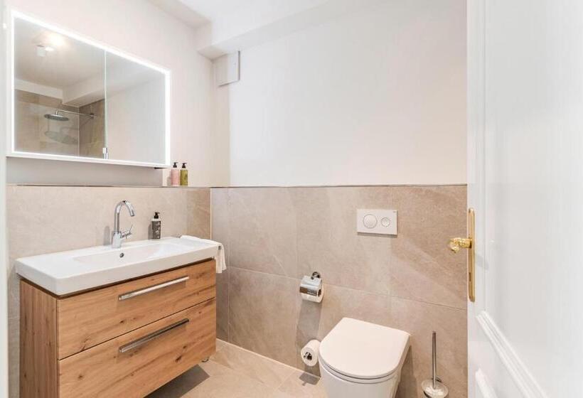 شقة غرفة واحدة مزودة بتراس, Strandhotel Glücksburg