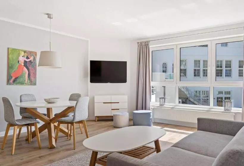 1 Schlafzimmer Apartment mit Balkon, Strandhotel Glücksburg