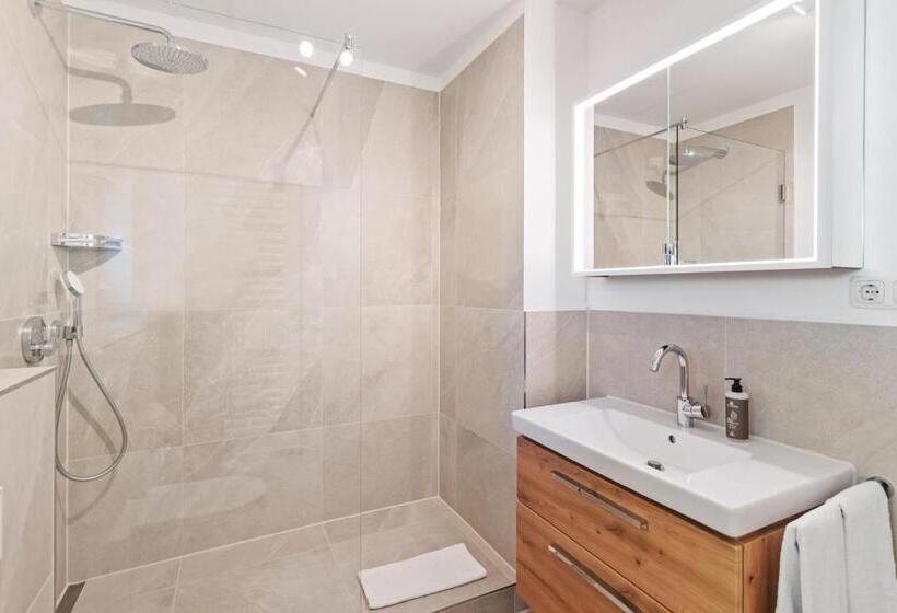 شقة غرفة نوم واحدة مزودة بشُرفة, Strandhotel Glücksburg