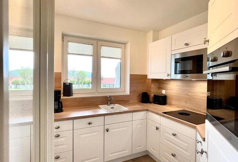 شقة غرفة نوم واحدة مزودة بشُرفة, Strandhotel Glücksburg