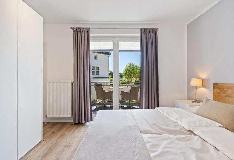 1 Schlafzimmer Apartment mit Balkon, Strandhotel Glücksburg