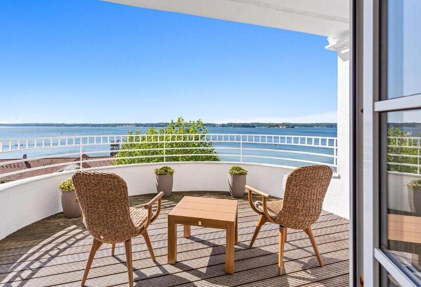 Suite mit Meerblick, Strandhotel Glücksburg