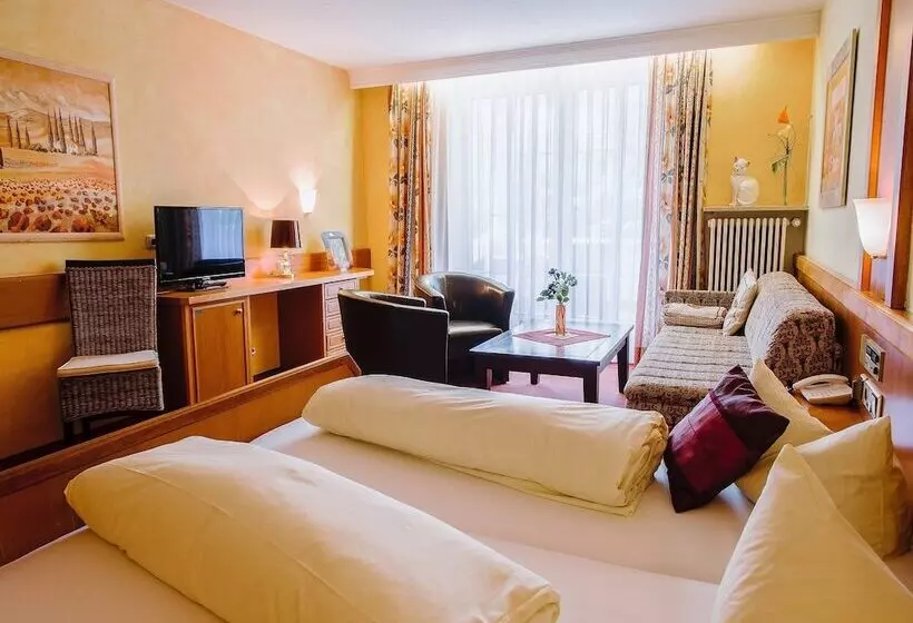 اتاق لوکس با چشم‌انداز باغ, Parkhotel Bad Faulenbach