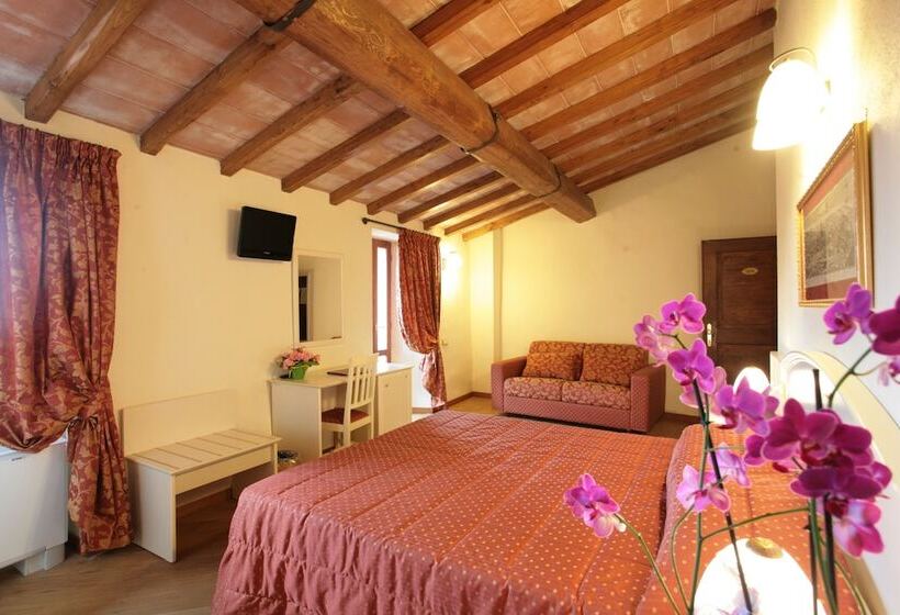 غرفة قياسية مزوَّدة بشُرفة, Villa San Michele