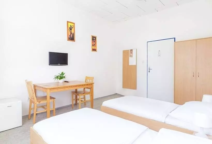 Standard Yhden Hengen Huone Jaettu Kylpyhuone, City Hostel Brno