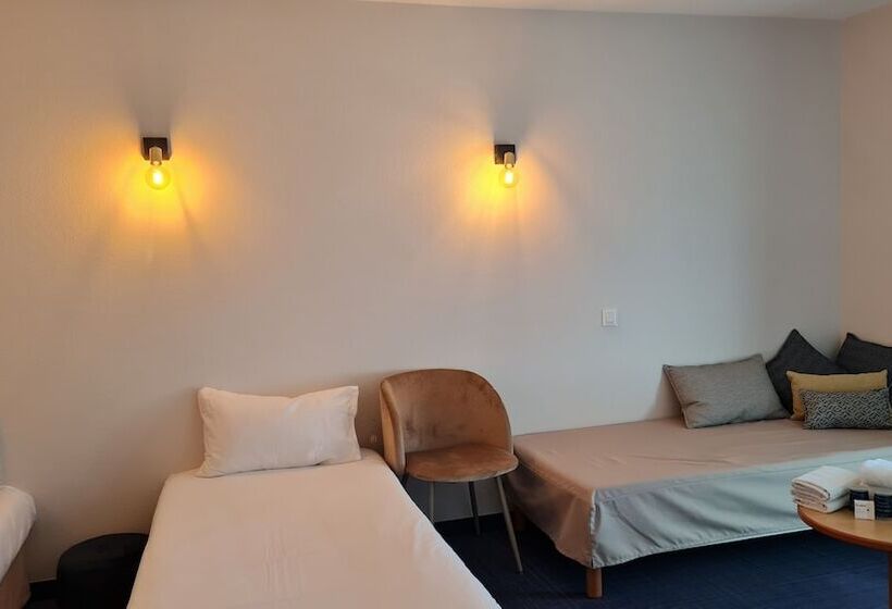 غرفة عائلية, Deltour Hôtel   L Adresse Ruthénoise