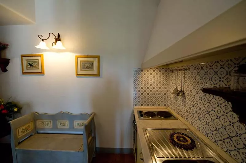 テラス付き1ベッドルームアパートメント, Agriturismo La Canonica