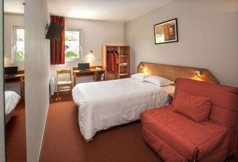 חדר סטנדרט לשלושה, Brit Hotel Confort Deltour Mende